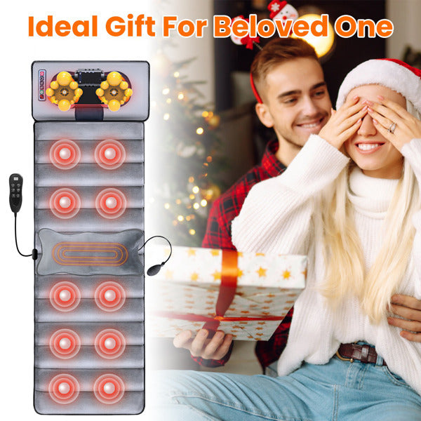 Full Body Shiatsu Massage Cushion with Heat, Chair & Mattress