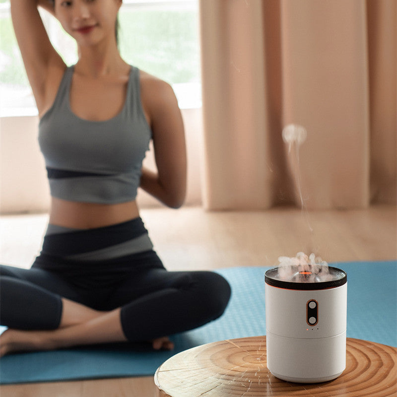 Flame effect aromatherapy diffuser product photo