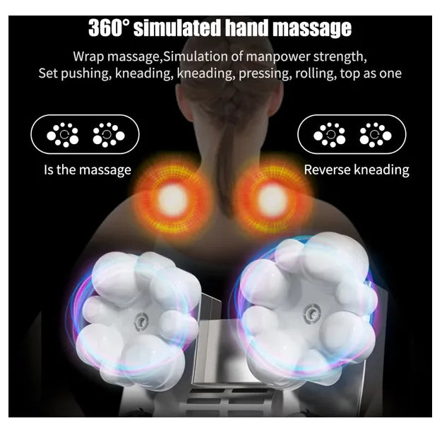 Shiatsu Deep Tissue Neck &amp; Shoulder Massager with Heat